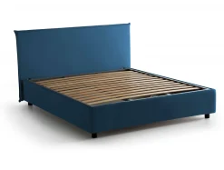 Letto alla francese Alion, con materasso Cm 140x190 incluso,<Dmora Outlet