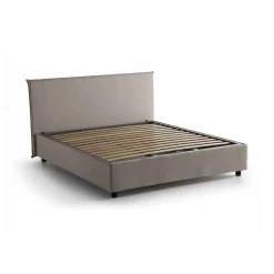 Letto alla francese Alvacus, adatto per materasso Cm 140x200,<Dmora Clearance