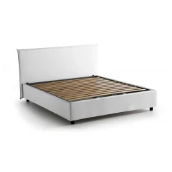 Letto alla francese Alvacus, adatto per materasso Cm 140x200,<Dmora Clearance