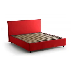 Letto alla francese Alvacus, adatto per materasso Cm 140x200,<Dmora Cheap