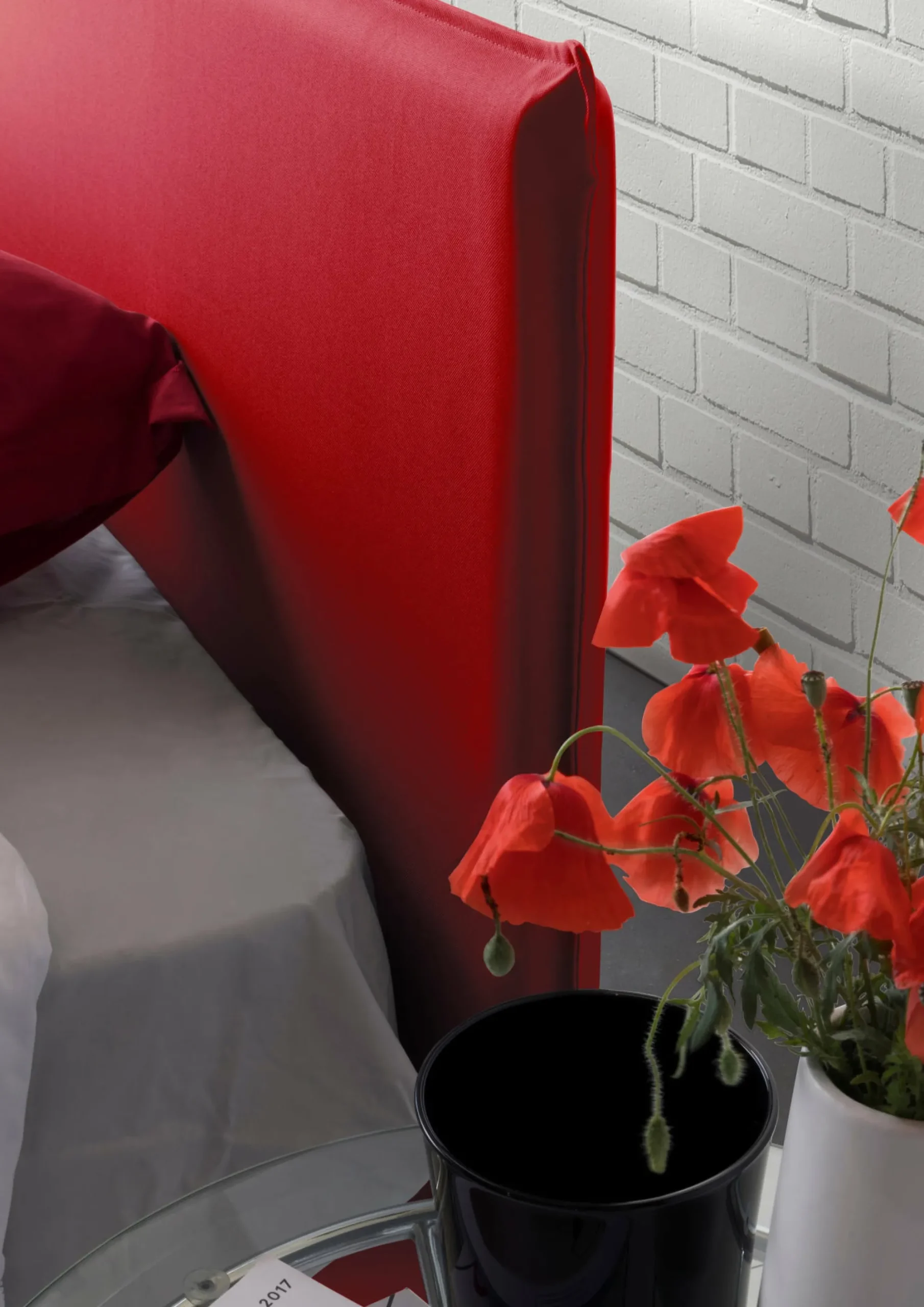 Letto alla francese Alvacus, adatto per materasso Cm 140x200,<Dmora Cheap