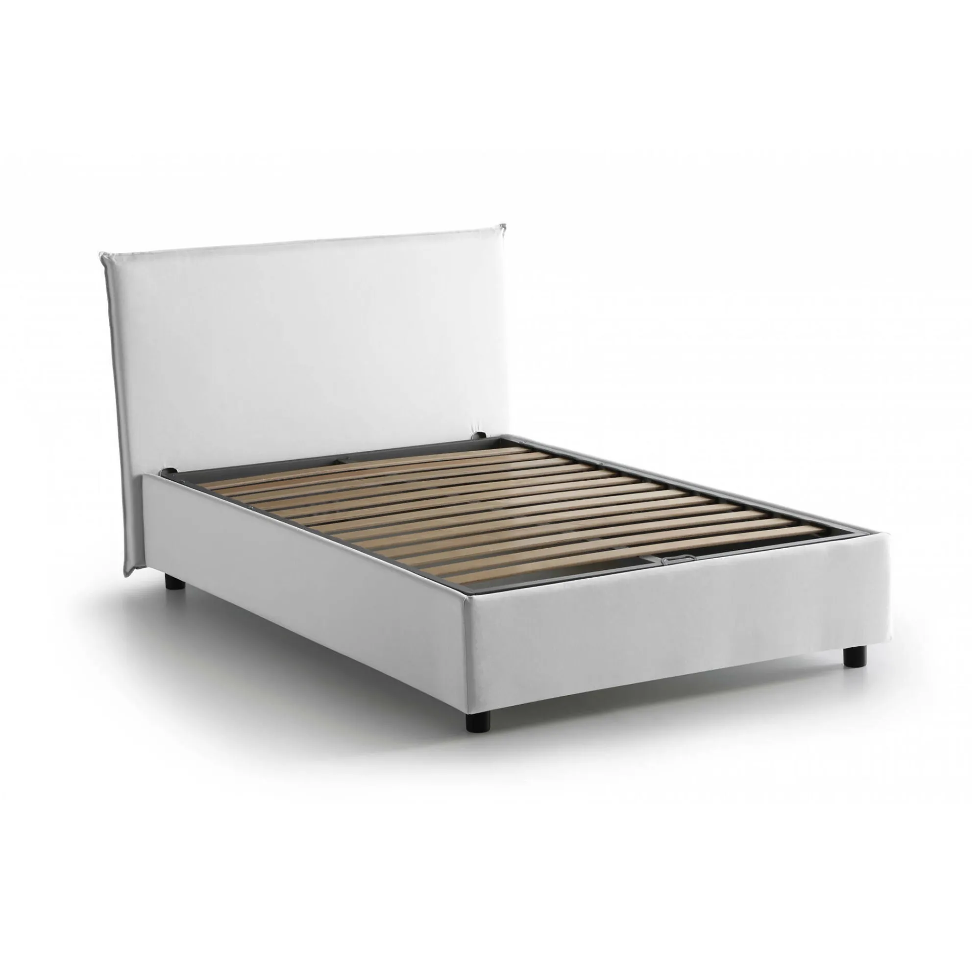 Letto alla francese Angelic, adatto per materasso Cm 140x190,<Dmora Store