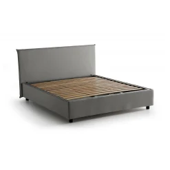 Letto alla francese Angelic, adatto per materasso Cm 140x190,<Dmora Cheap