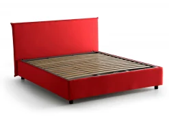 Letto alla francese Angelic, adatto per materasso Cm 140x190,<Dmora New