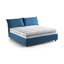 Letto alla francese Annica, con materasso Cm 140x200 incluso,<Dmora Cheap