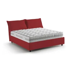 Letto alla francese Annica, con materasso Cm 140x200 incluso,<Dmora Flash Sale