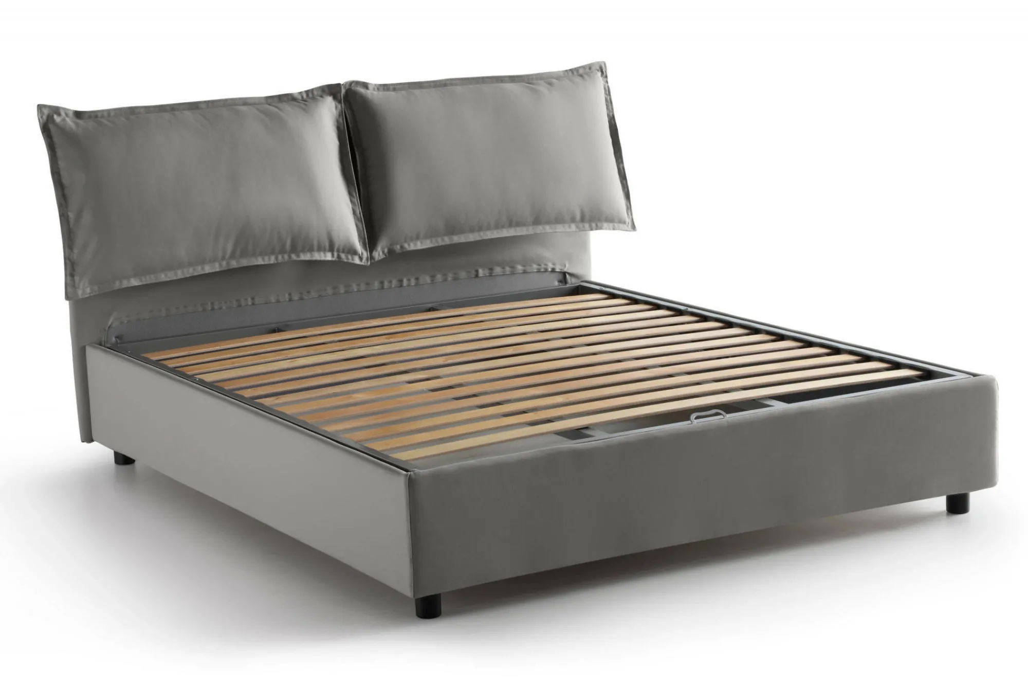 Letto alla francese Annica, con materasso Cm 140x200 incluso,<Dmora Discount