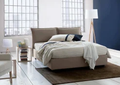 Letto alla francese Arden, con materasso Cm 140x190 incluso,<Dmora Store