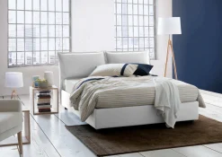 Letto alla francese Arden, con materasso Cm 140x190 incluso,<Dmora Cheap