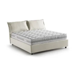 Letto alla francese Arden, con materasso Cm 140x190 incluso,<Dmora Clearance