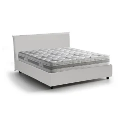 Letto alla francese Argain, con materasso Cm 140x190 incluso,<Dmora Flash Sale
