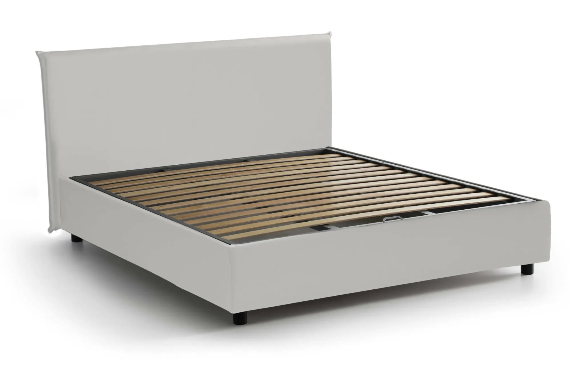 Letto alla francese Argain, con materasso Cm 140x190 incluso,<Dmora Flash Sale