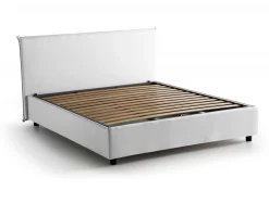 Letto alla francese Aros, con materasso Cm 140x200 incluso,<Dmora Best Sale