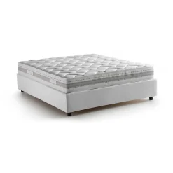 Letto alla francese Arto, con materasso Cm 140x190 incluso,<Dmora Store