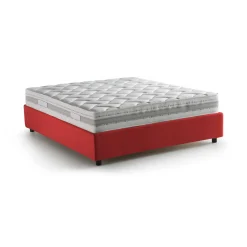 Letto alla francese Arto, con materasso Cm 140x190 incluso,<Dmora Discount