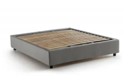 Letto alla francese Arto, con materasso Cm 140x190 incluso,<Dmora Outlet