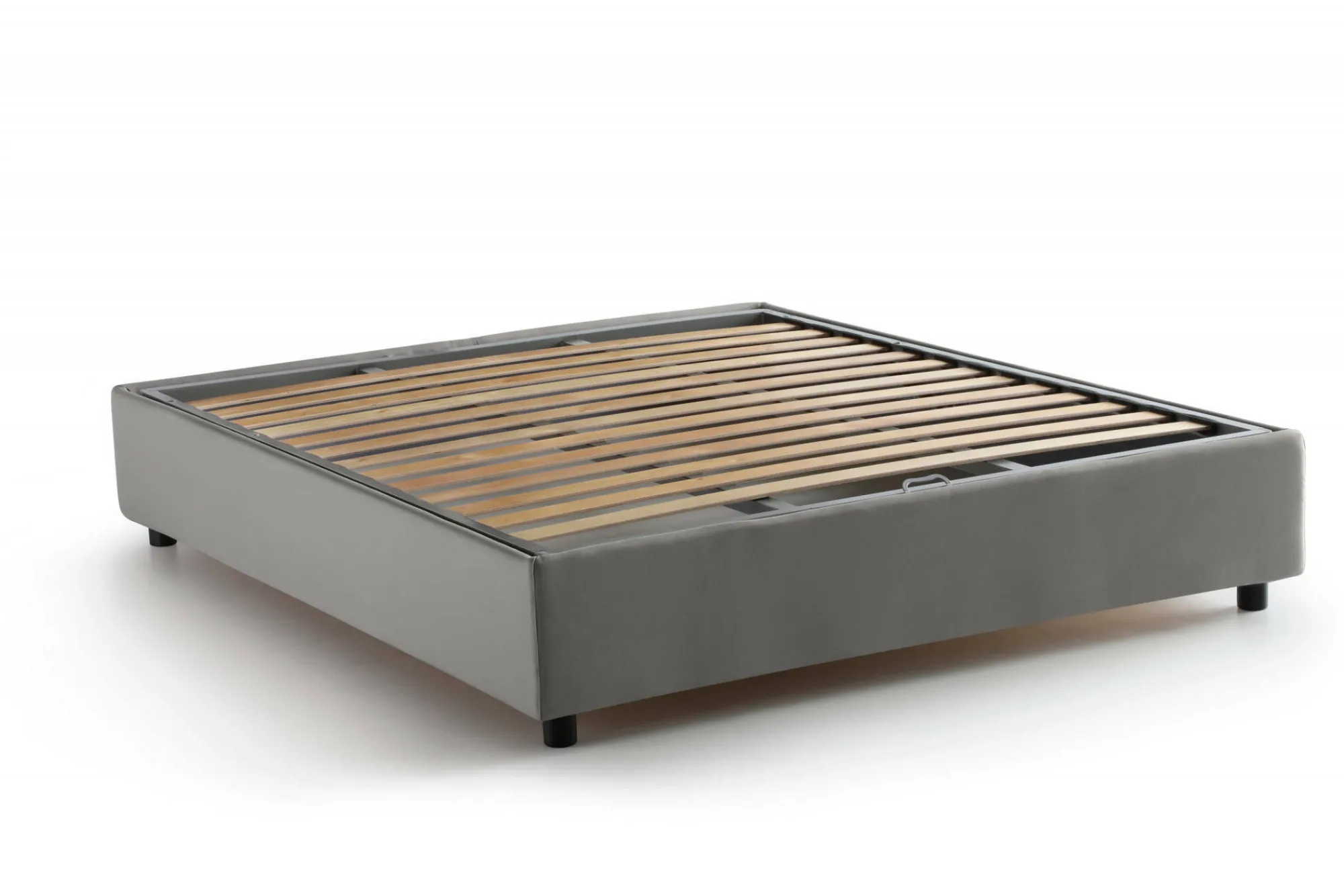 Letto alla francese Arto, con materasso Cm 140x190 incluso,<Dmora Outlet