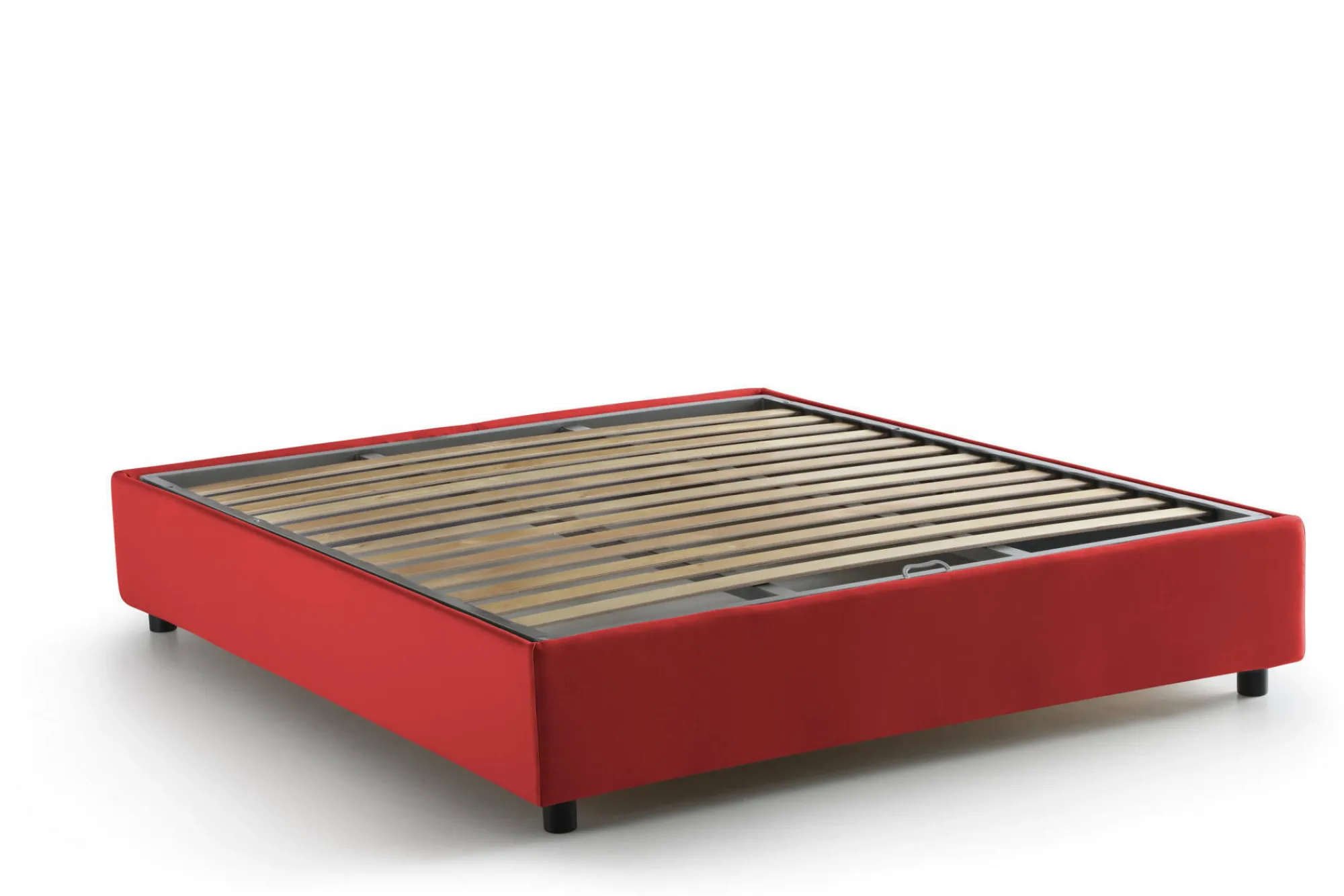 Letto alla francese Arto, con materasso Cm 140x190 incluso,<Dmora Discount