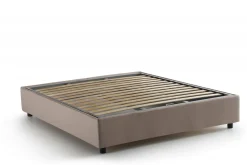 Letto alla francese Arto, con materasso Cm 140x190 incluso,<Dmora Clearance