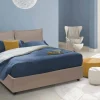 Letto alla francese Asler, adatto per materasso Cm 140x200,<Dmora Cheap