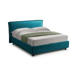 Letto alla francese Bronte, Adatto a materasso Cm 120x190,<Dmora Cheap