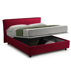 Letto alla francese Bronte, Adatto a materasso Cm 120x190,<Dmora Clearance