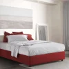 Letto alla francese Dbard, adatto per materasso Cm 140x200,<Dmora New