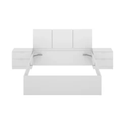 Letto alla francese Villamar, 259x195 h96 cm,<Dmora Online