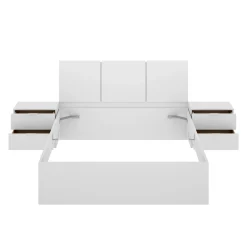 Letto alla francese Villamar, 259x195 h96 cm,<Dmora Online