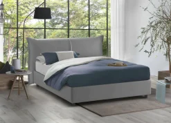 Letto matrimoniale Abarat, adatto per materasso Cm 160x200,<Dmora Online
