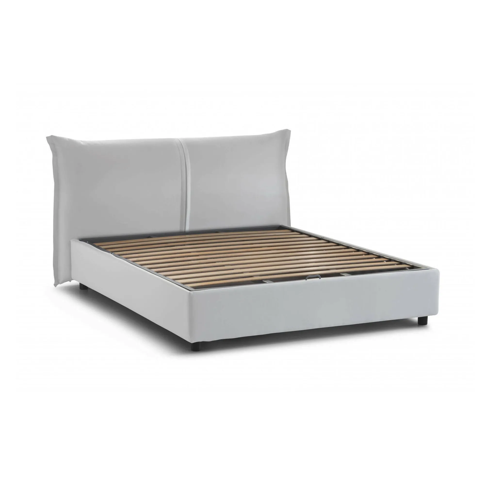 Letto matrimoniale Abarat, adatto per materasso Cm 160x200,<Dmora Cheap