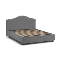 Letto matrimoniale Abigael, adatto per materasso 160x190 cm,<Dmora Flash Sale