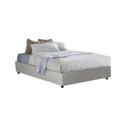 Letto matrimoniale Abul, adatto per materasso Cm 160x190,<Dmora Fashion