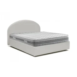 Letto matrimoniale Adelfia, con materasso Cm 160x190 incluso,<Dmora New