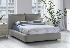 Letto matrimoniale Adi, adatto per materasso 160x190 cm,<Dmora Best
