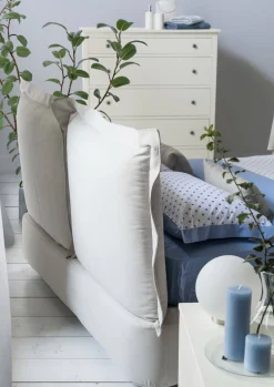 Letto matrimoniale Adi, adatto per materasso 160x190 cm,<Dmora Shop
