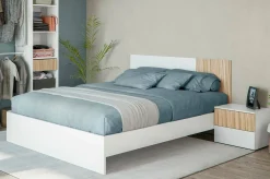Letto matrimoniale Adia, 166x196h40 cm,<Dmora New