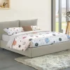 Letto matrimoniale Aghineo, adatto per materasso Cm 160x200,<Dmora Cheap