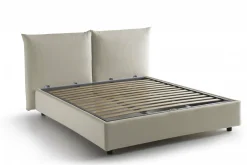 Letto matrimoniale Aghineo, adatto per materasso Cm 160x200,<Dmora Cheap