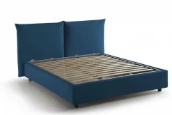 Letto matrimoniale Aghineo, adatto per materasso Cm 160x200,<Dmora Hot