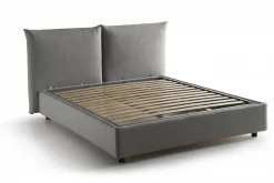 Letto matrimoniale Aghineo, adatto per materasso Cm 160x200,<Dmora Sale