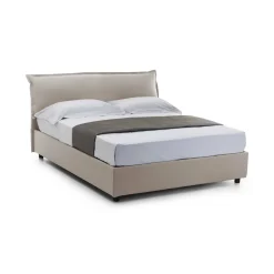 Letto matrimoniale Aishia, con materasso Cm 160x200 incluso,<Dmora Cheap