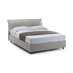 Letto matrimoniale Aishia, con materasso Cm 160x200 incluso,<Dmora Sale