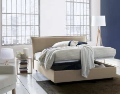 Letto matrimoniale Aishia, con materasso Cm 160x200 incluso,<Dmora Best Sale