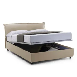 Letto matrimoniale Aishia, con materasso Cm 160x200 incluso,<Dmora Best Sale