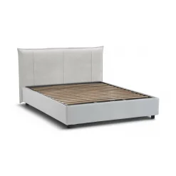 Letto matrimoniale Akasha, adatto per materasso 160x190 cm,<Dmora Store