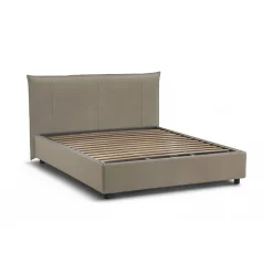 Letto matrimoniale Akasha, adatto per materasso 160x190 cm,<Dmora Store
