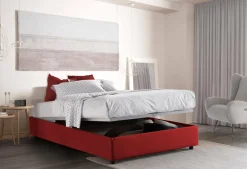 Letto matrimoniale Alaska, adatto per materasso Cm 160x200,<Dmora Online