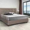 Letto matrimoniale Albanio, adatto per materasso 160x190 cm,<Dmora Clearance
