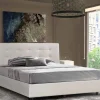 Letto matrimoniale Albanio, adatto per materasso 160x190 cm,<Dmora Flash Sale